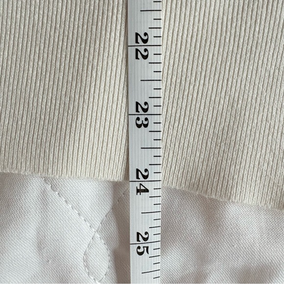 Zara Ivory and Dark Navy Stripe Sweater - Picture 12 of 12